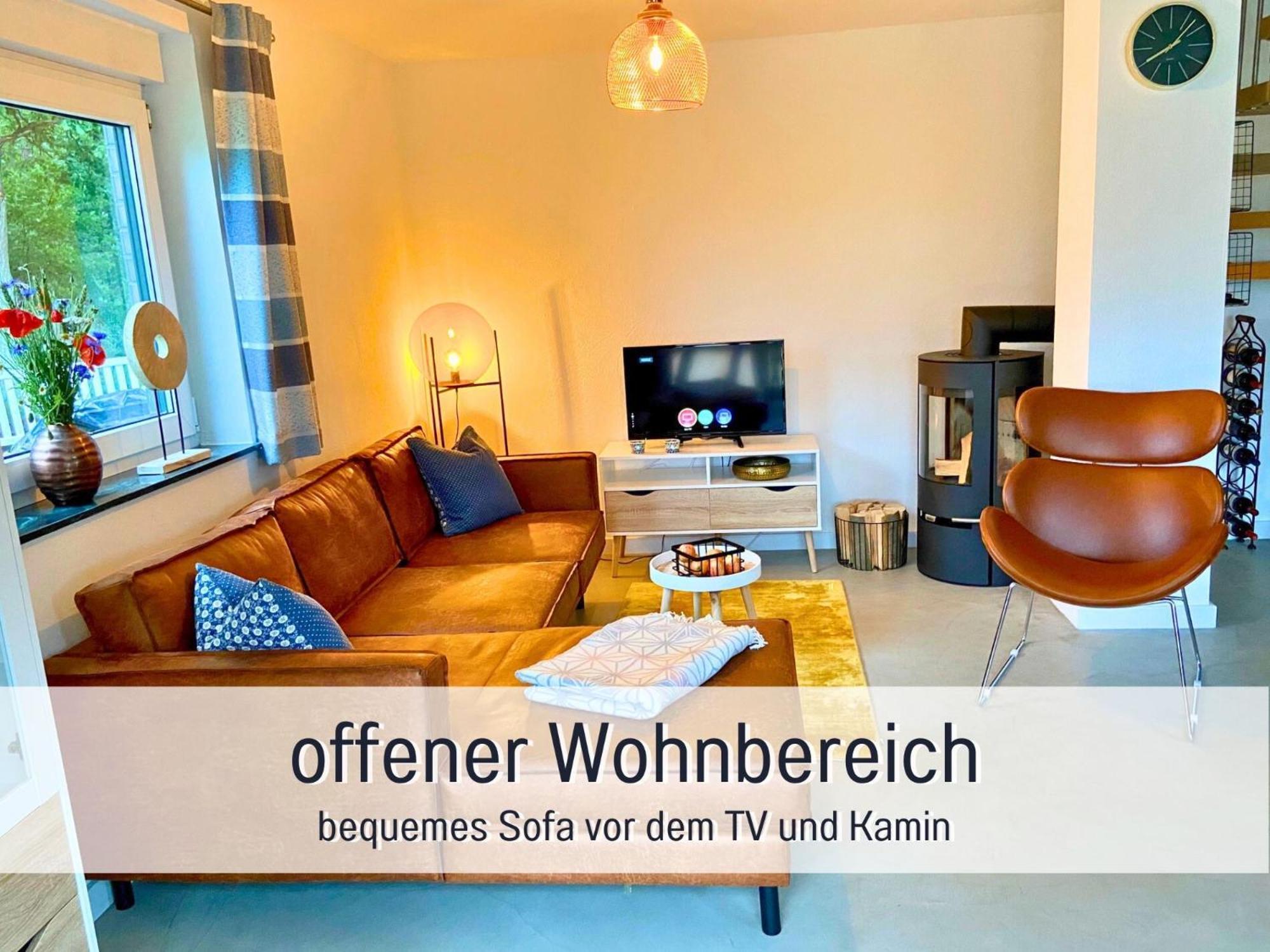 Strandhaus Mathea - Ruhige Lage Direkt Am Fleesensee - Parkplatz, Kamin, Sauna - Familienfreundlich Unter Göhren Exterior foto