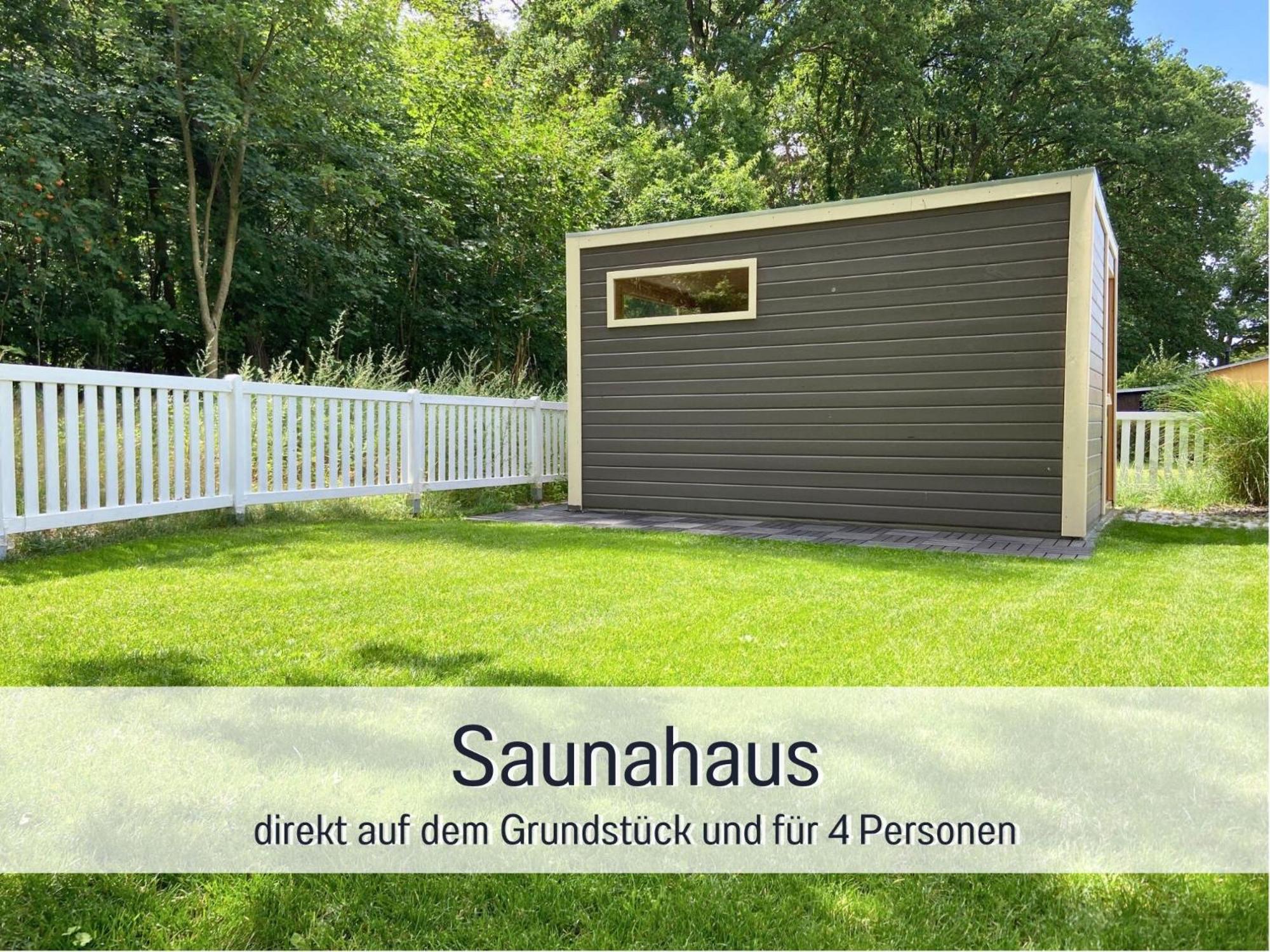 Strandhaus Mathea - Ruhige Lage Direkt Am Fleesensee - Parkplatz, Kamin, Sauna - Familienfreundlich Unter Göhren Exterior foto