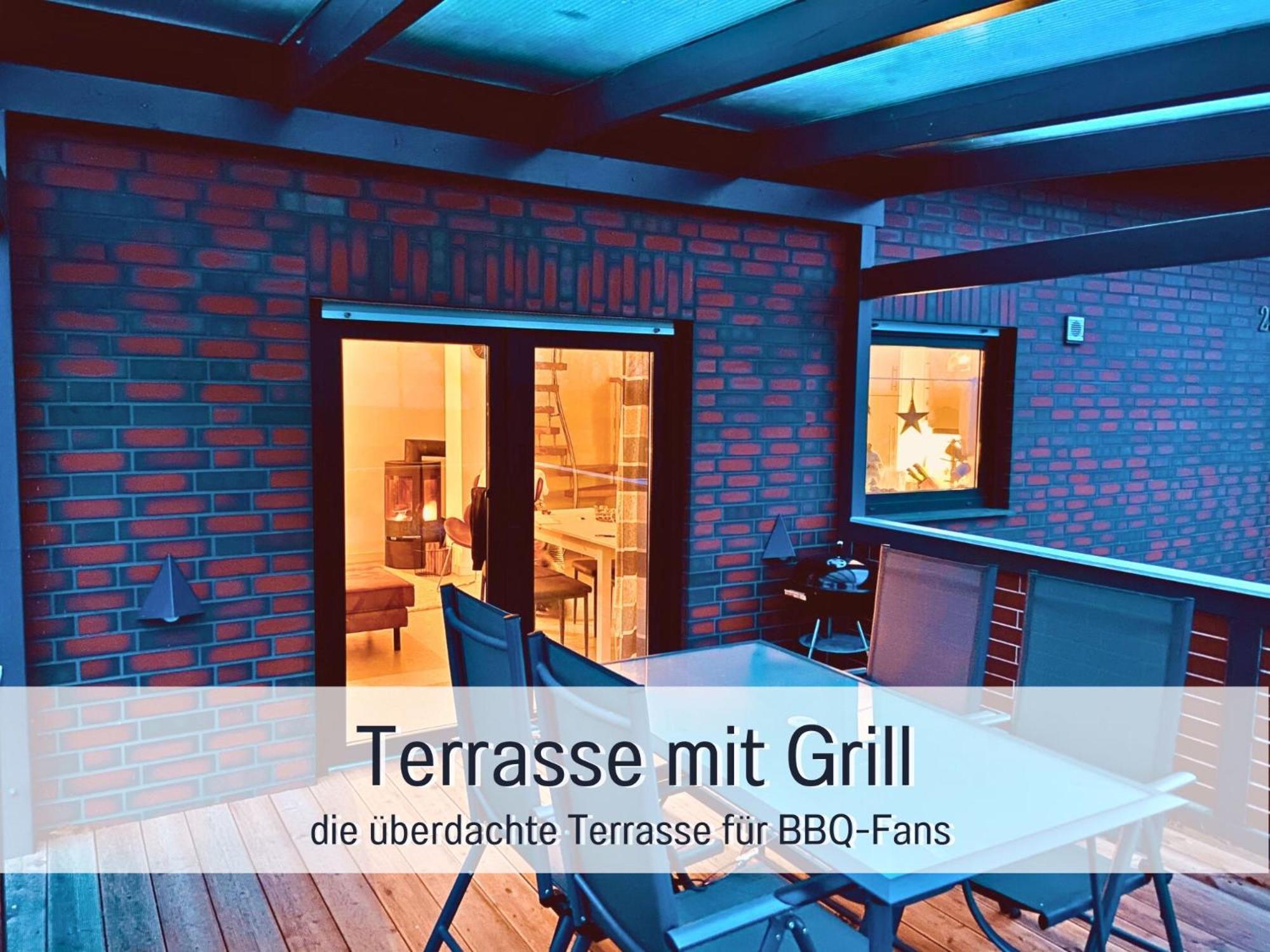 Strandhaus Mathea - Ruhige Lage Direkt Am Fleesensee - Parkplatz, Kamin, Sauna - Familienfreundlich Unter Göhren Exterior foto